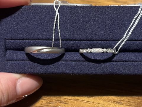 【LUCIE(ルシエ)の口コミ】 人と被らないデザインを探しておりました。エタニティのようなデザインで…