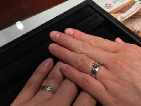 【JEWELRY  KAMATA(ジュエリーかまた)の口コミ】 フルオーダの結婚指輪を購入しました。なんか箇所店を回ってきたのでなん…