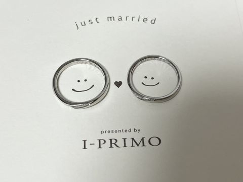 【アイプリモ(I-PRIMO)の口コミ】 リングが太くないので、つけ心地がとても良いです。指を曲げ伸ばししても…