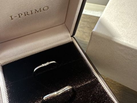 【アイプリモ(I-PRIMO)の口コミ】 こちらは試着するまえからネットで調べていて気になっていたリングです。…
