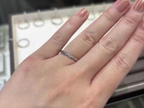 【アイプリモ(I-PRIMO)の口コミ】 指輪を着けたときの装着感がとても良かったです。着け心地がどのブランド…