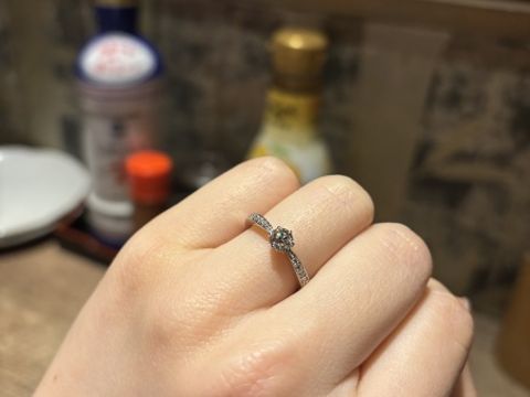 【ラザール ダイヤモンド(LAZARE DIAMOND)の口コミ】 他のブランドと値段はさほど変わらなかったのですが、素人でもわかるくら…