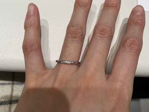 【アイプリモ(I-PRIMO)の口コミ】 自分に合う指輪をアイプリモさんで見てもらいました。好みがストレートで…