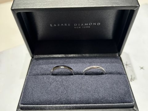 【ラザール ダイヤモンド(LAZARE DIAMOND)の口コミ】 ダイヤモンドの輝きがとにかく綺麗です。自然光に当たった時の輝き方が綺…