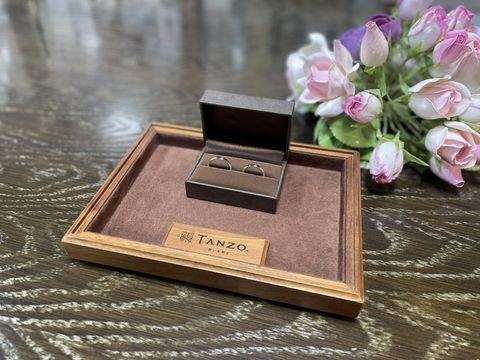 【TANZO.(鍛造指輪)の口コミ】 自分たちの好きなようにいくらでも考えられたので迷ってしまったことも事…