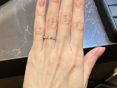 【ショーメ(CHAUMET)の口コミ】 サイトで見たときは「フランスパンみたいだな…」と思って本命では…