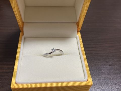 【ケイウノ ブライダル(K.UNO BRIDAL)の口コミ】 色々な価格帯があり、その中でも自分に合った価格帯の指輪にしました。デ…