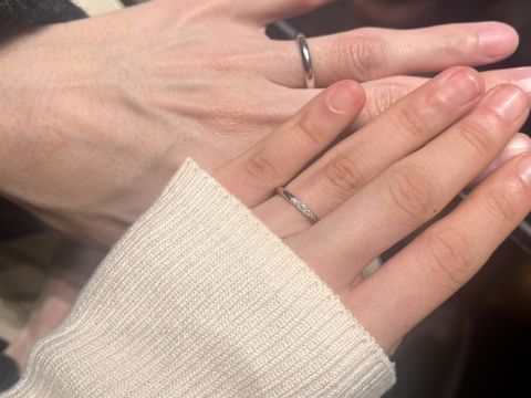 【銀座ダイヤモンドシライシの口コミ】 他店のものも検討している中で、やはりダイヤモンドシライシさんは着け心…