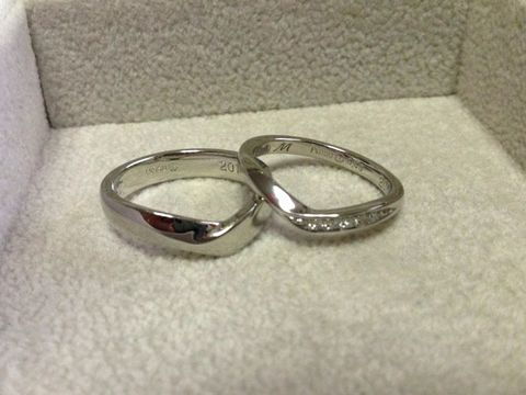 【JEWELRY  KAMATA(ジュエリーかまた)の口コミ】 様々な指輪を見せて頂きました。事前にこんな指輪がいいなぁというイメー…