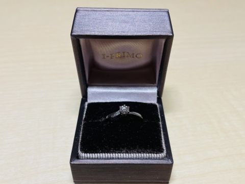 【アイプリモ(I-PRIMO)の口コミ】 貰った指輪のまま使用しても良いが、貰った後デザインを変更するとこが出…