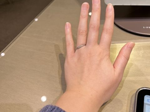 【アイプリモ(I-PRIMO)の口コミ】 当日担当いただいたスタッフの方に、シンプルさもあるけれど、ダイヤモン…