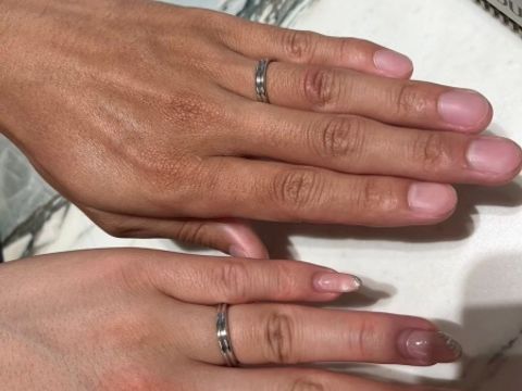 【ブシュロン(BOUCHERON)の口コミ】 あまりないデザインを探しており、シンプルだがデザイン性のあるこちらを…