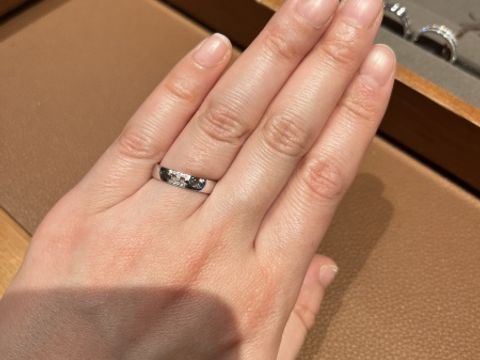 【エルメス(HERMES)の口コミ】 結婚指輪を選ぶうえで「一生ものだから、ちゃんとしたものを選びたい」と…