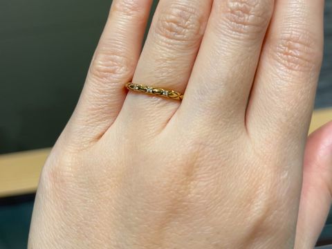 【Disney Princess Collections(ディズニープリンセスコレクション)の口コミ】 ディズニーが好きなわたしにぴったりの指輪でした。三つ編みをしているよ…