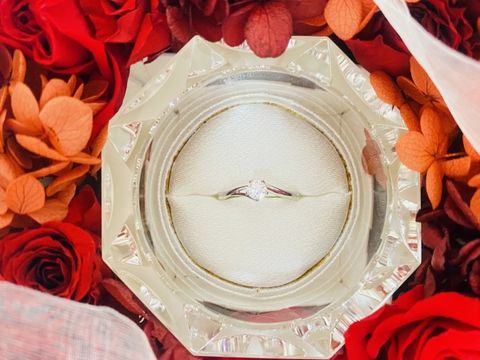 【俄(にわか)の口コミ】 とにかくダイヤモンドの形が綺麗です。テーブル面に正方形が現れる特別な…