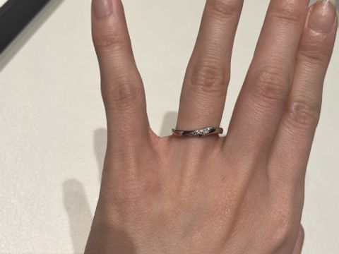 【アイプリモ(I-PRIMO)の口コミ】 ウェーブ型で探していたこともあり、イメージに近いものでした。ダイヤモ…