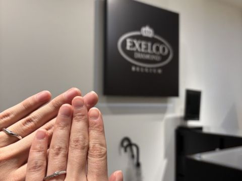 【エクセルコダイヤモンド(EXELCO DIAMOND)の口コミ】 エクセルコダイヤモンドで指輪を選んだ最大の決め手は、「ダイヤモンドの…