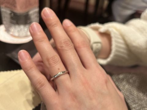 【ケイウノ ブライダル(K.UNO BRIDAL)の口コミ】 ✿指輪のデザインについて
デザイン数は少ないという印象でした。
ですが、…