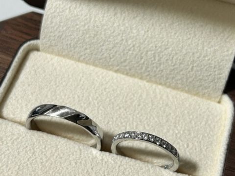 【TANZO.(鍛造指輪)の口コミ】 鍛造製法という丈夫な作りで安心して長く使える。
他のブランドの鍛造製法…