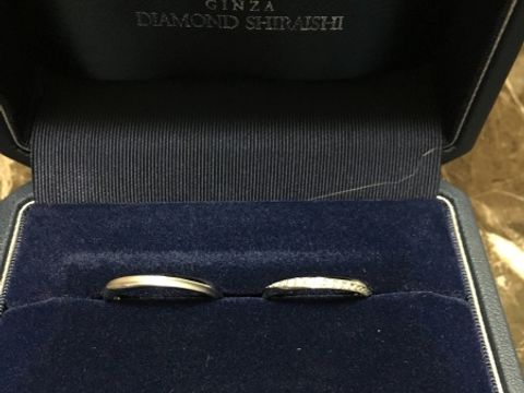 【銀座ダイヤモンドシライシの口コミ】 2人が満足できるデザインを探してました。
2人ともとても気にいるものが見…