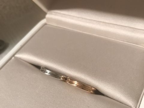 【ブシュロン(BOUCHERON)の口コミ】 試着をさせてもらったときに、彼の手に一番よく似合っていたので、これし…