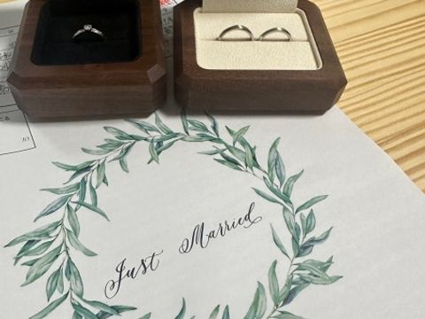 【TANZO.(鍛造指輪)の口コミ】 プロポーズが成功したら2人だけの指輪を作ろうということで、婚約指輪と同…