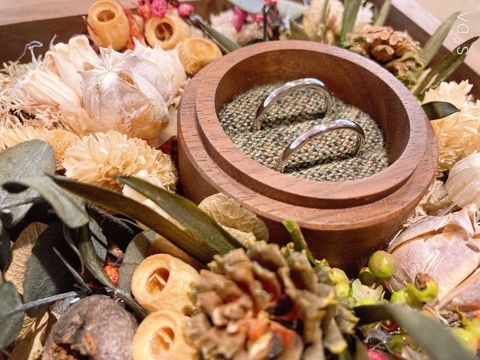 【鎌倉彫金工房の口コミ】 シンプルなデザインから、ダイヤを埋め込んで作る装飾アプション、またリ…