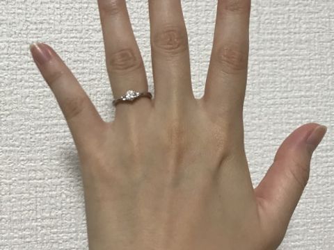 【アイプリモ(I-PRIMO)の口コミ】 彼氏(現・夫)と探しに行きました。①彼も私も納得するデザインが見つかった…