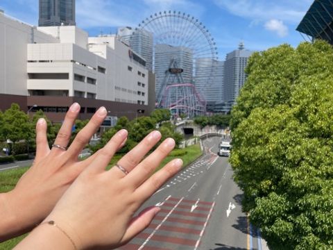 【ラザール ダイヤモンド(LAZARE DIAMOND)の口コミ】 指輪購入に向けて、何店舗かお店を回りましたが、1番最初に見に行った、ラ…