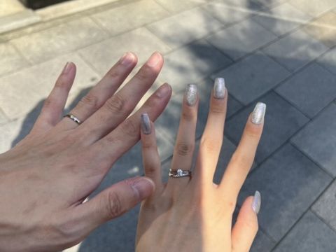 【アイプリモ(I-PRIMO)の口コミ】 アイプリモという結婚指輪、婚約指輪の王道の安心感がありました。私は銀…