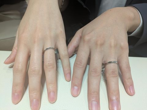 【ブシュロン(BOUCHERON)の口コミ】 ファセットとキャトルでデザインを迷いました。ファセットは特徴的な幾何…