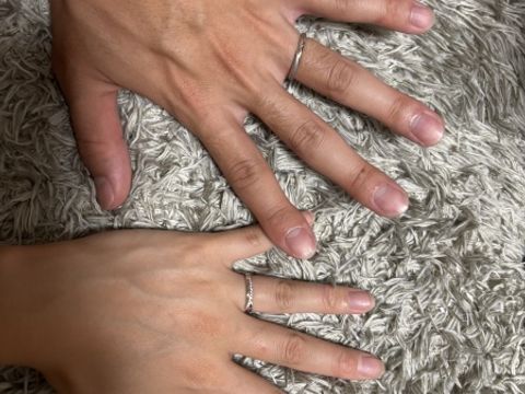 【エクセルコダイヤモンド(EXELCO DIAMOND)の口コミ】 男性の指輪のおすすめは、真ん中に黒いダイヤモンドが入っていることです…