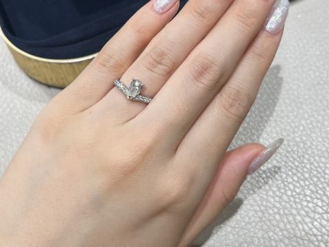 【ショーメ(CHAUMET)の口コミ】 とにかくキラキラしてました。他のブランドも見に行きましたが、ショーメ…