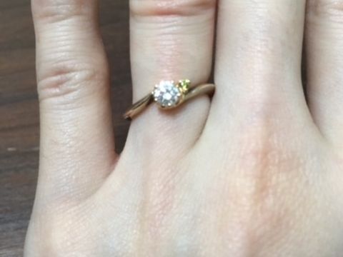 【杢目金屋(もくめがねや)の口コミ】 木目の入っているリングは他では無く、珍しいデザインだったので、興味が…