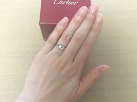 【カルティエ(Cartier)の口コミ】 彼がサプライズでプレゼントしてくれたので、私自身は選んでいません。で…