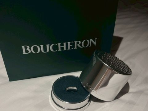 【ブシュロン(BOUCHERON)の口コミ】 婚約指輪をブシュロンのキャトルに決めて本当に良かったです！最初は王道…