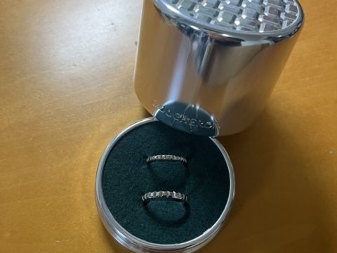 【ブシュロン(BOUCHERON)の口コミ】 ブシュロンの「クルドパリ」リングを選びました。ヴァンドーム広場の石畳…