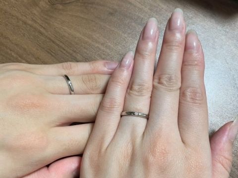 【ラザール ダイヤモンド(LAZARE DIAMOND)の口コミ】 これまでリングを着けてこなかった方も違和感なく着けられるような着け心…