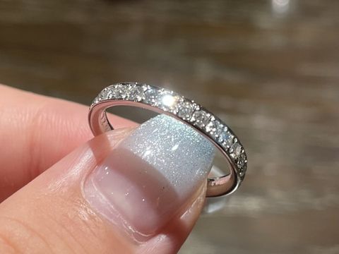 【TANZO.(鍛造指輪)の口コミ】 丈夫で着け心地がよく、価格も理想的なものがお迎えできました。ハーフエ…