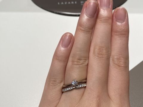 【ラザール ダイヤモンド(LAZARE DIAMOND)の口コミ】 価格については他ブランドよりも高めに感じましたが、その分ダイヤモンド…
