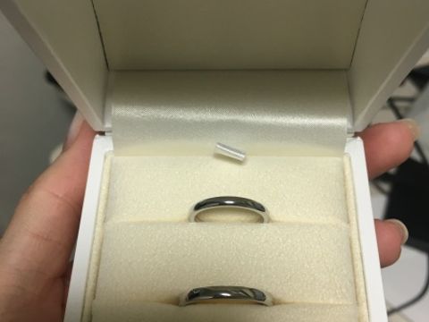 【TASAKI(タサキ)の口コミ】 石も付いていないシンプルなリングを探していました。婚約指輪をtasaki に…