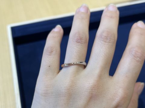 【TOMOE(トモエ)の口コミ】 それぞれの指輪に意味が込められていて、素敵だと思いました。ゴールドと…