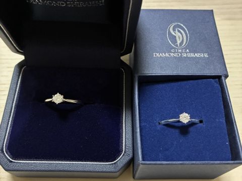 【銀座ダイヤモンドシライシの口コミ】 デザインはとてもシンプルなものが多いように思います。また、ダイヤモン…