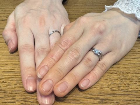 【BIJOUPIKO(ビジュピコ)の口コミ】 自由に自分の好みのダイヤが選べました。ダイヤの色味などで変わる値段な…