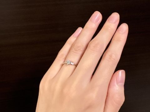【アイプリモ(I-PRIMO)の口コミ】 初めての指輪選びで緊張していましたが、スタッフの方がとても丁寧に説明…