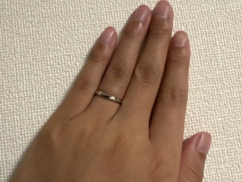 【アイプリモ(I-PRIMO)の口コミ】 (指輪のデザインについて）
最初にお互いの指の診断をしてから自分たちに…