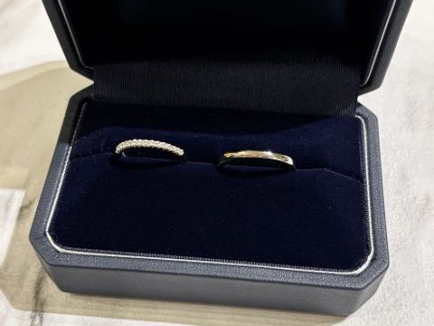 【銀座ダイヤモンドシライシの口コミ】 素材はプラチナ950です。ダイヤがたくさんついているので、扱いにくいかと…