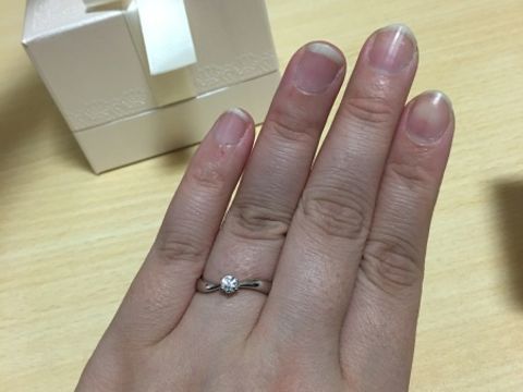 【JEWELRY  KAMATA(ジュエリーかまた)の口コミ】 決め手はやっぱりデザインです。店内にあるブランドの中でも1番気に入りま…