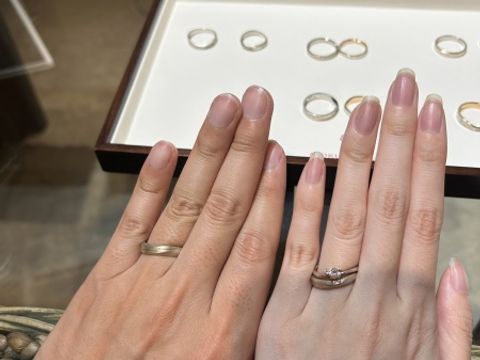 【杢目金屋(もくめがねや)の口コミ】 世界で一つだけ、一つの木目金を2人でパキンとわかちあうコンセプトが素敵…