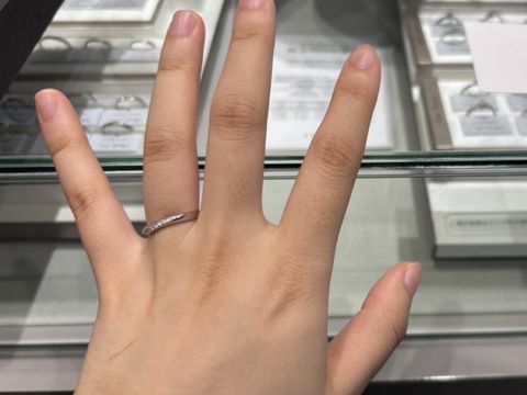 【アイプリモ(I-PRIMO)の口コミ】 指輪の決め手は、自分達に合っているか、違和感がないか、つけていて気持…